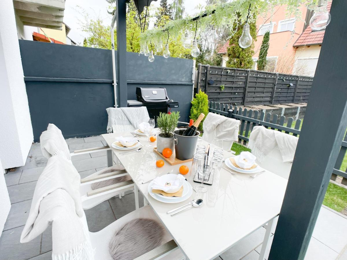 M-Style 01 Apartment Mit Terrasse Und Gasgrill, 24H Self-Check-In, Free Parking, Netflix Nürnberg Exterior foto